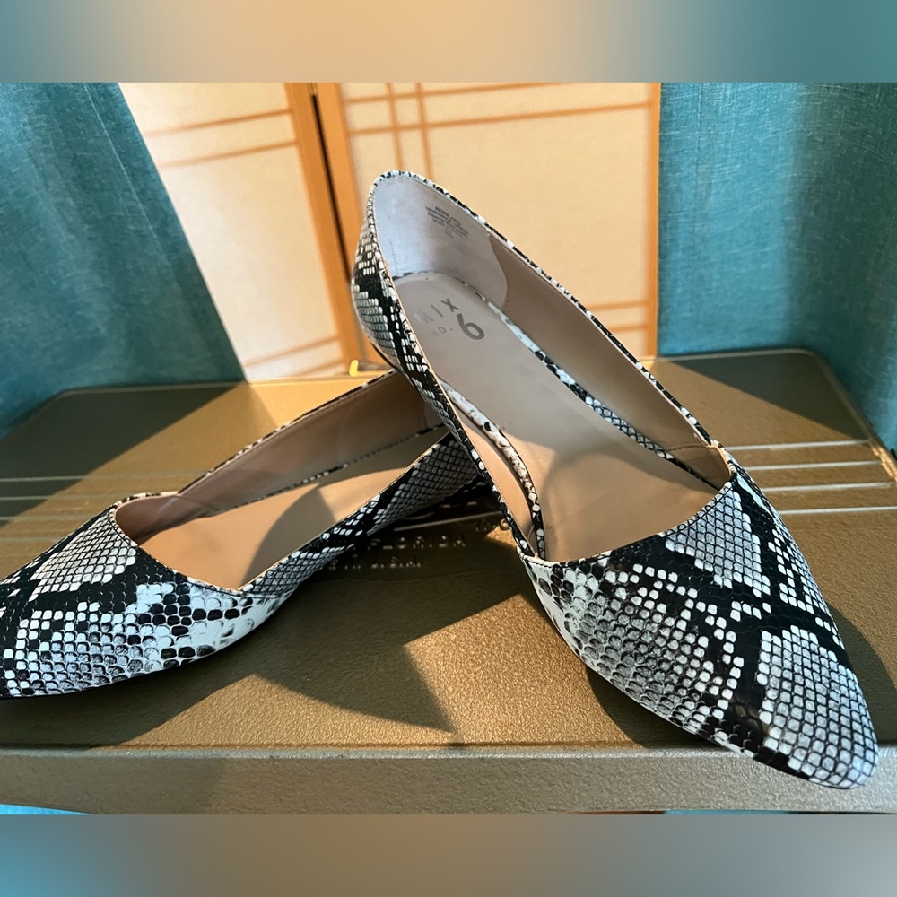 Animal Print Flats